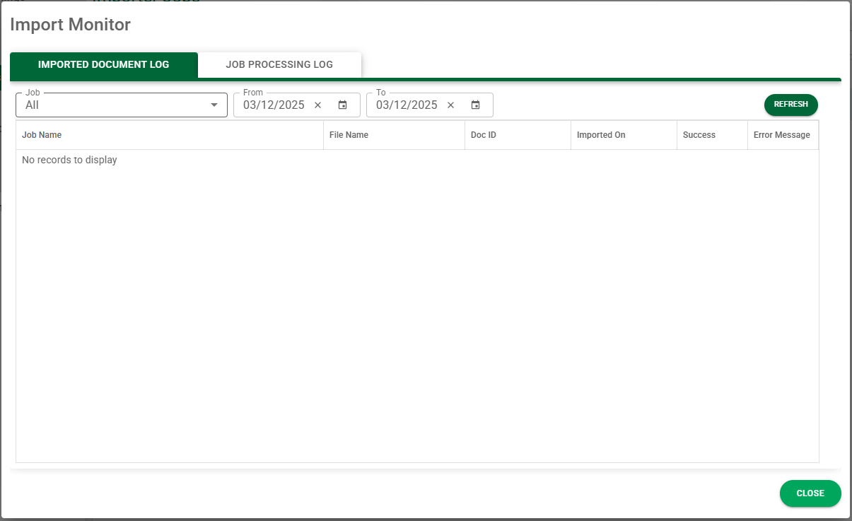 SageVaultSettingsImporterJobsImportedDocumentLogpage-mh.PNG